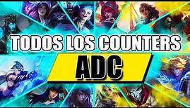 TODOS Los COUNTERS De ADC League Of Legends