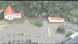 Luftaufnahmen vom Hochwasser in Passau und Umgebung - Montag, 3. Juni 2013 I PNP