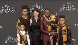 David Oyelowo, Jessica Oyelowo & Kids "Queen of Katwe" Premiere
