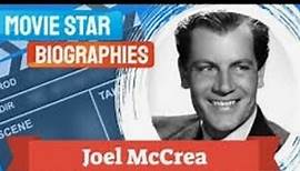 Joel McCrea biography