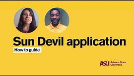 How to apply to ASU Online - Introduction