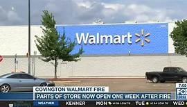 Covington Walmart to reopen following arson