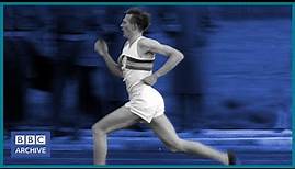 1954: Roger BANNISTER runs the first ever 4 MINUTE MILE | Newsreel | Classic BBC Sport | BBC Archive