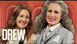 Andie MacDowell Remembers Meeting 10 Year-old Drew at a Party | The Drew Barrymore Show