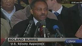 Roland Burris Remarks on Senate Opening
