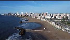 Mar del Plata en 4K: Perla norte, Relájate con Vistas Aéreas de Playas y Barrios.