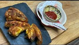 Chicken wings selber machen, knusprig aus Backofen mit süß-scharfer Sauce, plus 2. Sauce auf Vorrat