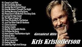 Kris Kristofferson Greatest Hits - The Best Country Songs Album 2021