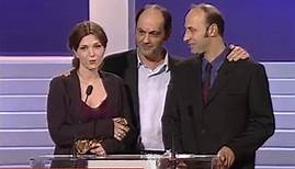 Agnès Jaoui, Jean-Pierre Bacri & Cédric Klapisch - César 1997