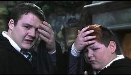Harry & Ron fools Malfoy by turning into Crabbe & Goyle | Harry Potter and the Chamber of Secrets