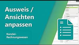 Jahresabschluss entwickeln – Ausweis und Ansichten anpassen