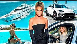 Khloé Kardashian Lifestyle | Net Worth, Fortune, Car Collection, Mansion...