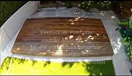 Mobile Poolabdeckung mit Holz von Immergrün aus Hemer