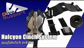 Halcyon Cinch System - ausführlich erklärt | Halcyon Komfort Harness System | DiveSupport