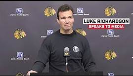 Luke Richardson speaks on Day 14 of Training Camp | Chicago Blackhawks