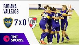 Fabiana Vallejos (7-0) Boca Juniors vs River Plate | Final - Torneo Transición 2020