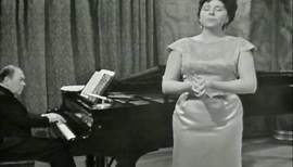 Christa Ludwig sings "Der Tod und das Mädchen" by Schubert