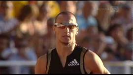 400m - Jeremy Wariner - 43.50 - Stockholm 2007