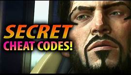 Deus Ex Mankind Divided - SECRET CHEAT CODES - BEST WEAPON & BEST ARMOR - Secret Easter Egg