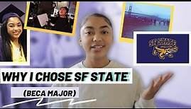 Why I Decided to go to SF State (as a film student)