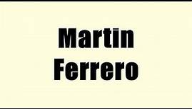 Martin Ferrero