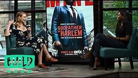 Lucy Fry Talks About The EPIX Series, "Godfather of Harlem"