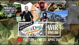 Digitaler Girls' Day der Bundeswehr | LIVE vom 22. April 2021