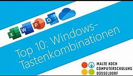 Top 10: Tastenkombinationen mit der Windows-Taste