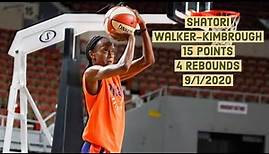 Shatori Walker-Kimbrough Full Highlights 2020.9.1 - 15 PTS, 4 RBS - PopOffBaby.com