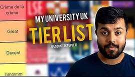 Russell Group University UK Tier List - My University Rankings