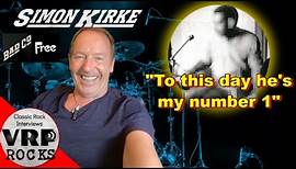 "My Favorite Drummer Of All Time" Legendary drummer Simon Kirke