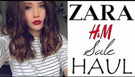 SALE HAUL 2016| ZARA, H&M ..