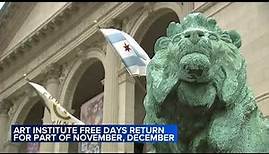 Art Institute of Chicago to offer free admission for Illinois residents