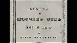 LISTEN TO THE MOCKINGBIRD -1855-VOCAL-Performed by Tom Roush