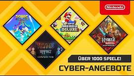 Cyber-Angebote im Nintendo eShop | Rabatt auf mehr als 1000 Spiele!