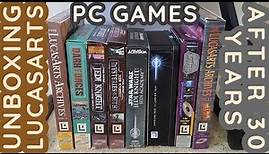 LucasArts Unboxing PC games after 30 years