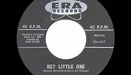 1960 HITS ARCHIVE: Hey Little One - Dorsey Burnette