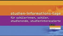 Studien-Informations-Tage an der Christian-Albrechts-Universität zu Kiel