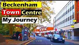 Beckenham Town Centre from London, UK