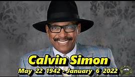 Calvin Simon In Loving Memory