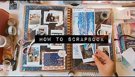 DIY HOW TO SCRAPBOOK ideas + tips