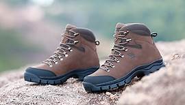 CAMEL CROWN Mens Hiking Backpacking Boots (Black, Coffee)