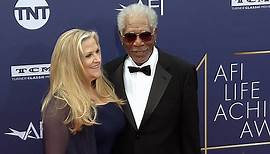 Morgan Freeman looks dapper with partner Lori at AFI Gala