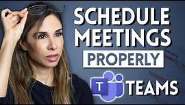 Three Ways to Schedule Meetings in Microsoft Teams