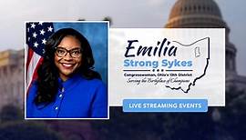 Please join Congresswoman Emilia Sykes for a live telephone town hall!