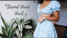 Sommer Second Hand Haul | Ich teste den Online Shop Sellpy | Kleidung online kaufen und verkaufen