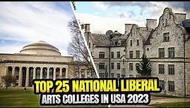 Top 25 Best Liberal Arts Colleges in USA