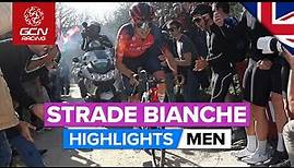 Spectacular Long-Range Attack In Thrilling Race! | Strade Bianche 2023 Highlights - Men