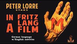 M - Full Movie - B&W - Mystery/Suspense - Fritz Lang - Peter Lorre - German with English subs (1931)