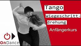 Tango Tutorial #6 | Wiegeschritt Drehung Erklärung | OnDance
